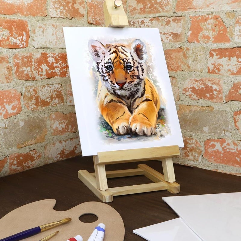 Art Advantage Canvas Board Recycled MDF 8x10 - Recycled MDF Canvas Panels for Painting, Paint Canvas, Canvases for Painting, Acrylic, Oil & Watercolor Art, Professional & Hobby Use - Image 3
